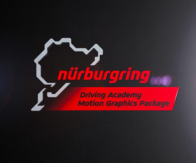 Nürburgring Driving Academy Motion Graphics Package
